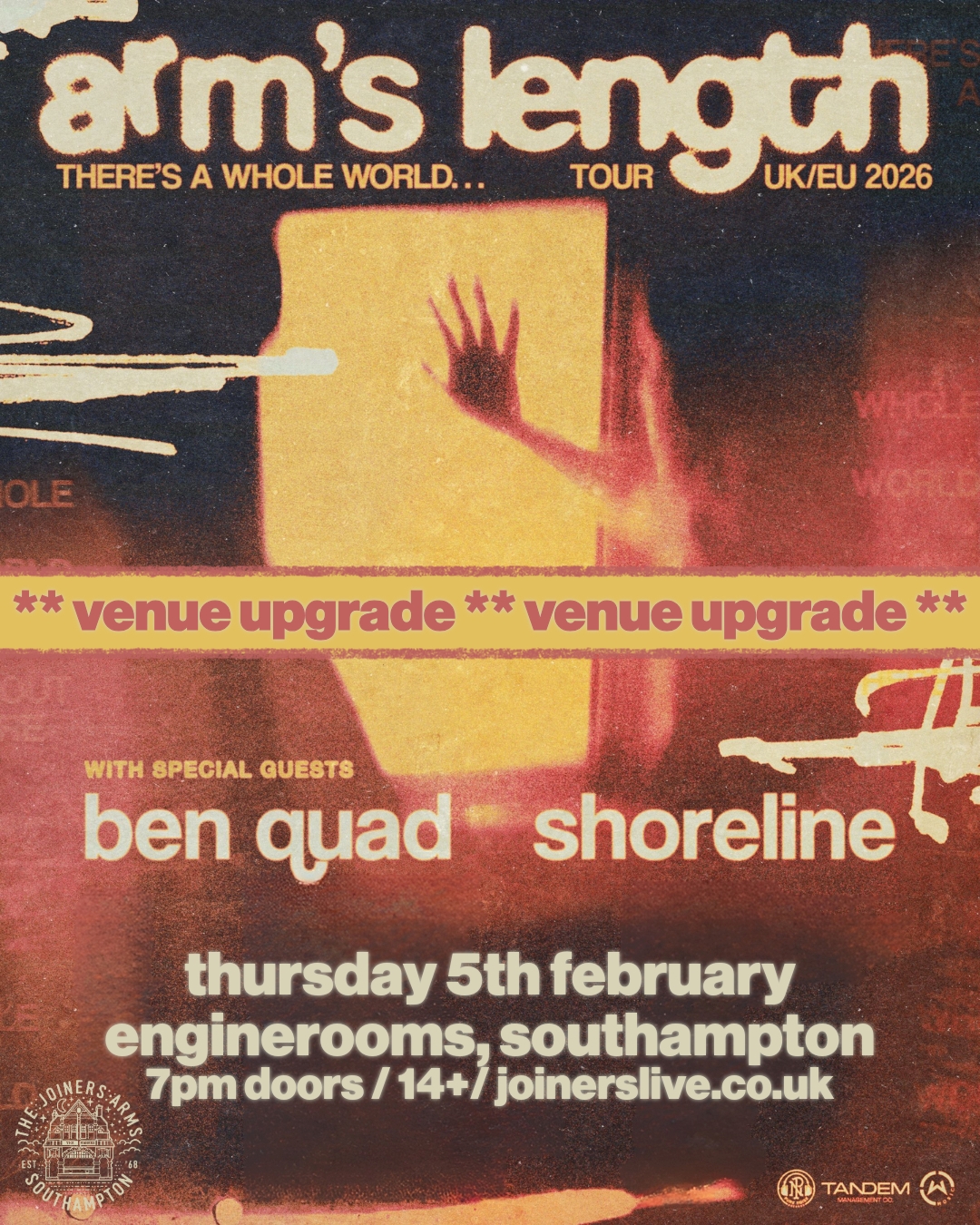 ARMS LENGTH + BEN QUAD + SHORELINE 